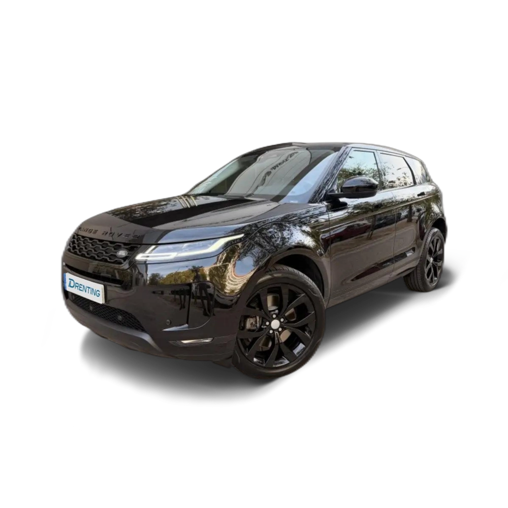Renting Land Rover Range Rover Evoque 2.0D I4 MHEV SE AWD Aut. 163 Negro