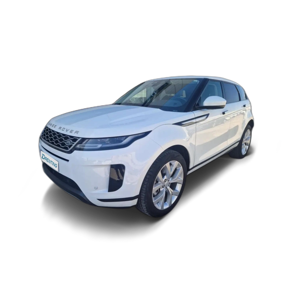 Renting Land Rover Range Rover Evoque 2.0D I4 MHEV SE AWD Aut. 163 Blanco