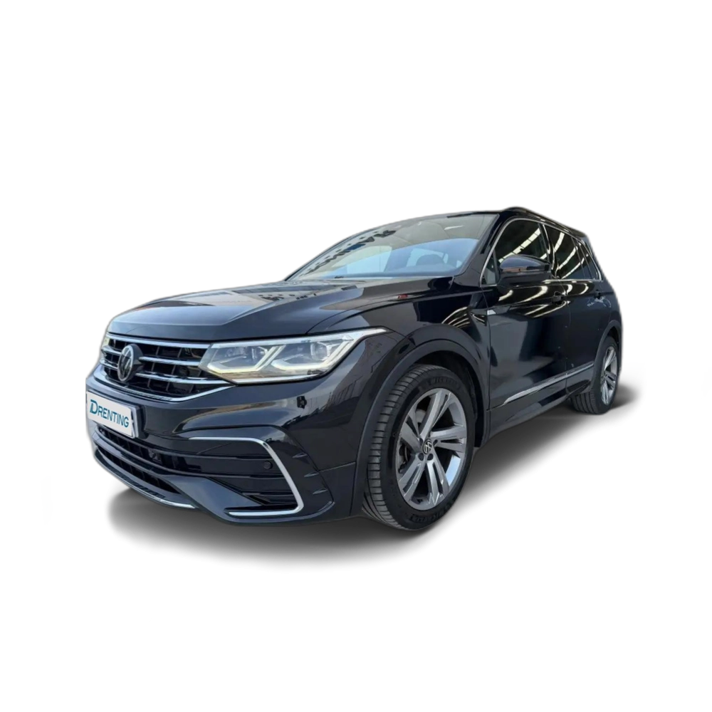Renting Volkswagen Tiguan 2.0TDI R-Line DSG 110kW Negro