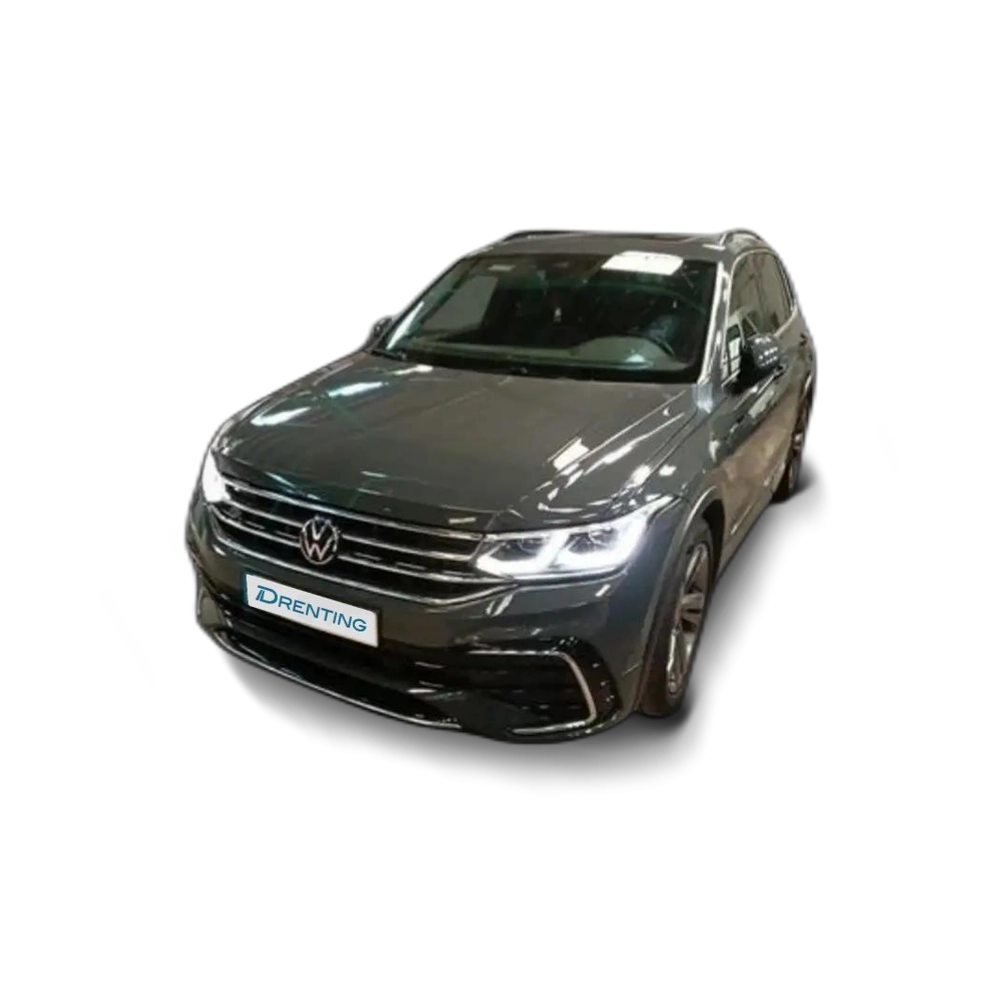 Renting Volkswagen Tiguan 2.0TDI R-Line DSG 110kW Gris 11