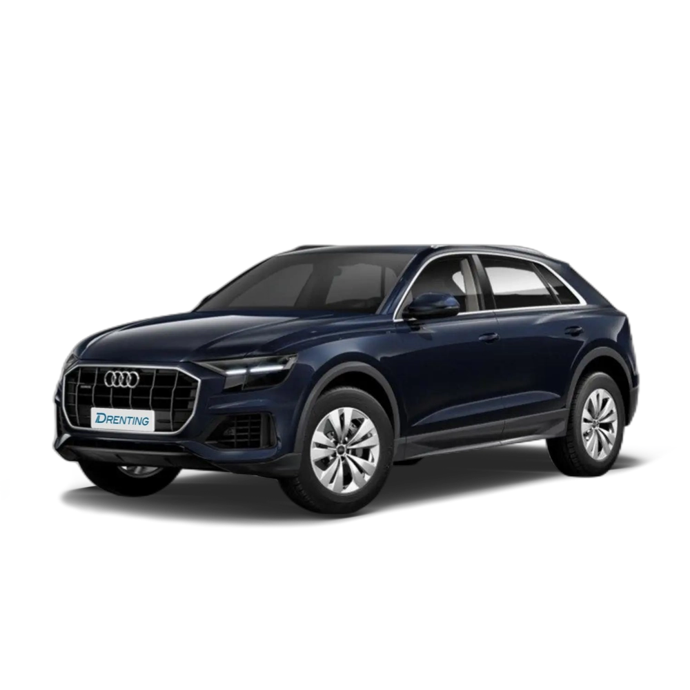 Renting Audi Q8 50 TDI Black line plus quattro tiptronic Azul 1
