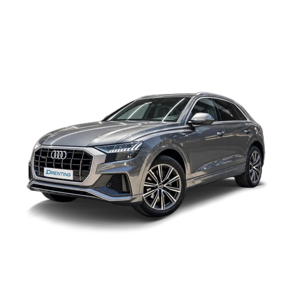 Renting Audi Q8 50 TDI S line plus quattro tiptronic Gris