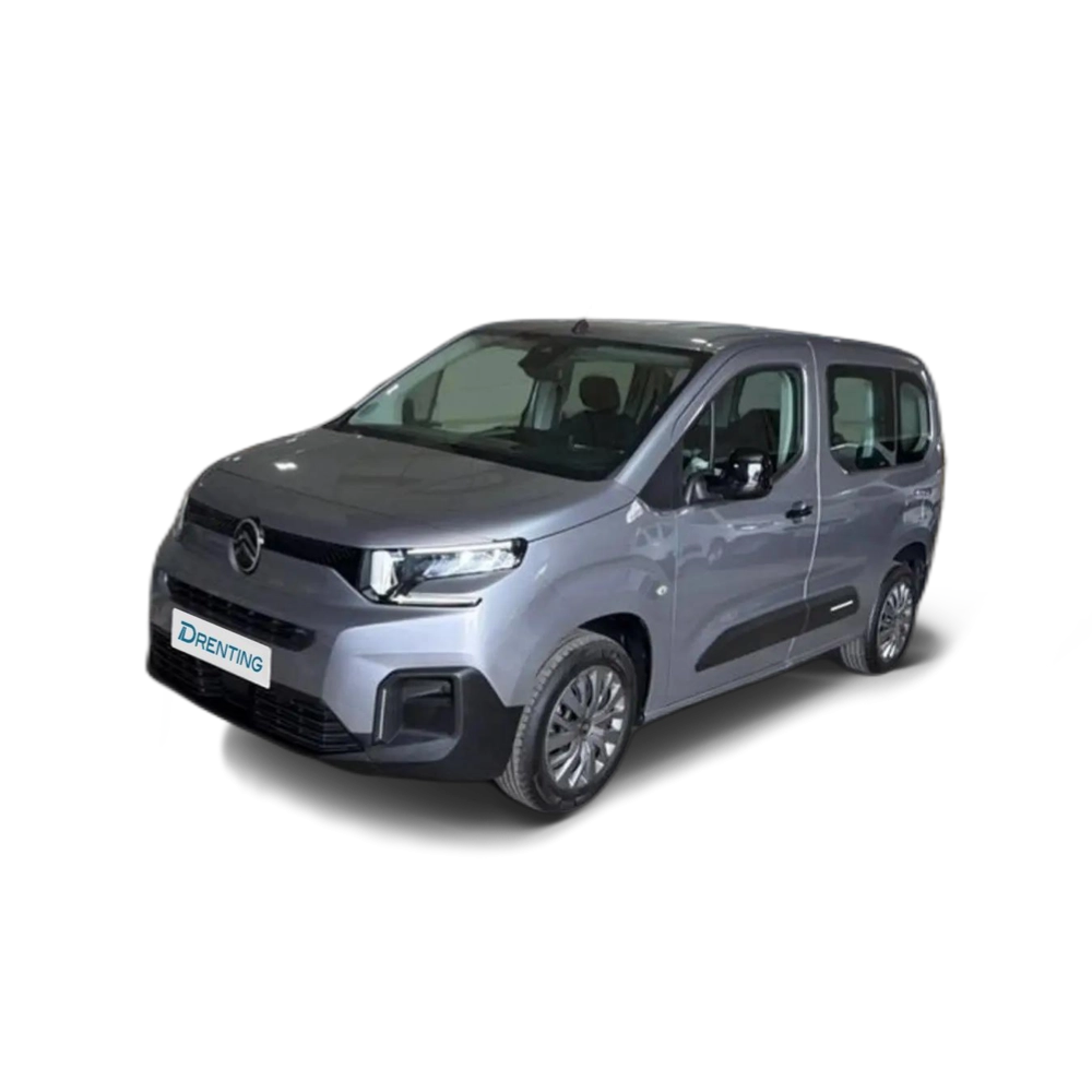 Renting Citroen Berlingo Talla M BlueHDi 100 S&amp;S Plus Gris