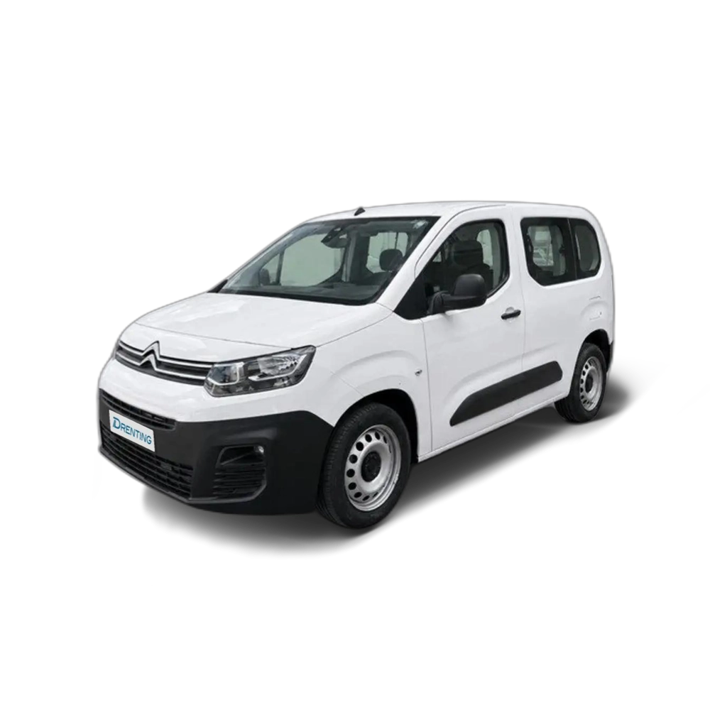 Renting Citroen Berlingo BlueHDi S&amp;S Talla M Live 100 Blanco