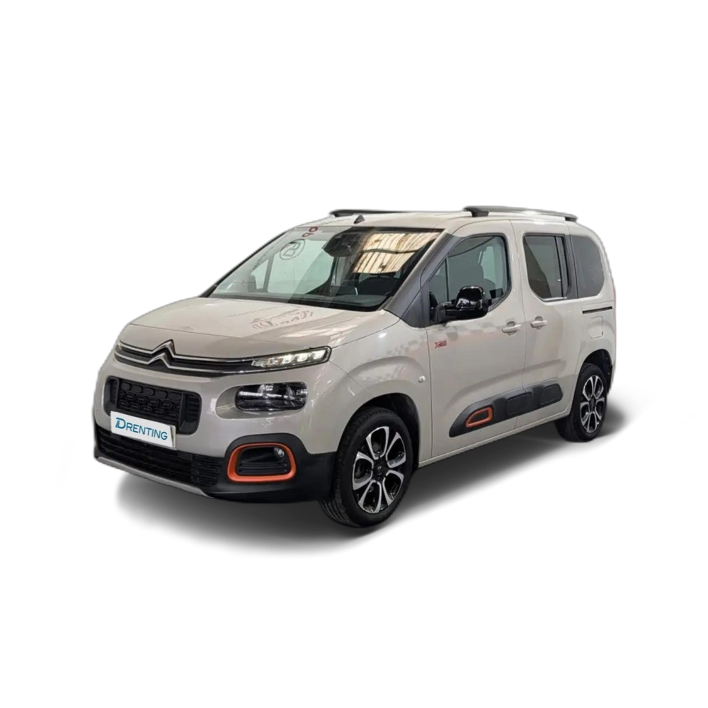Renting Citroen Berlingo BlueHDi S&amp;S Talla M Shine 100 Gris