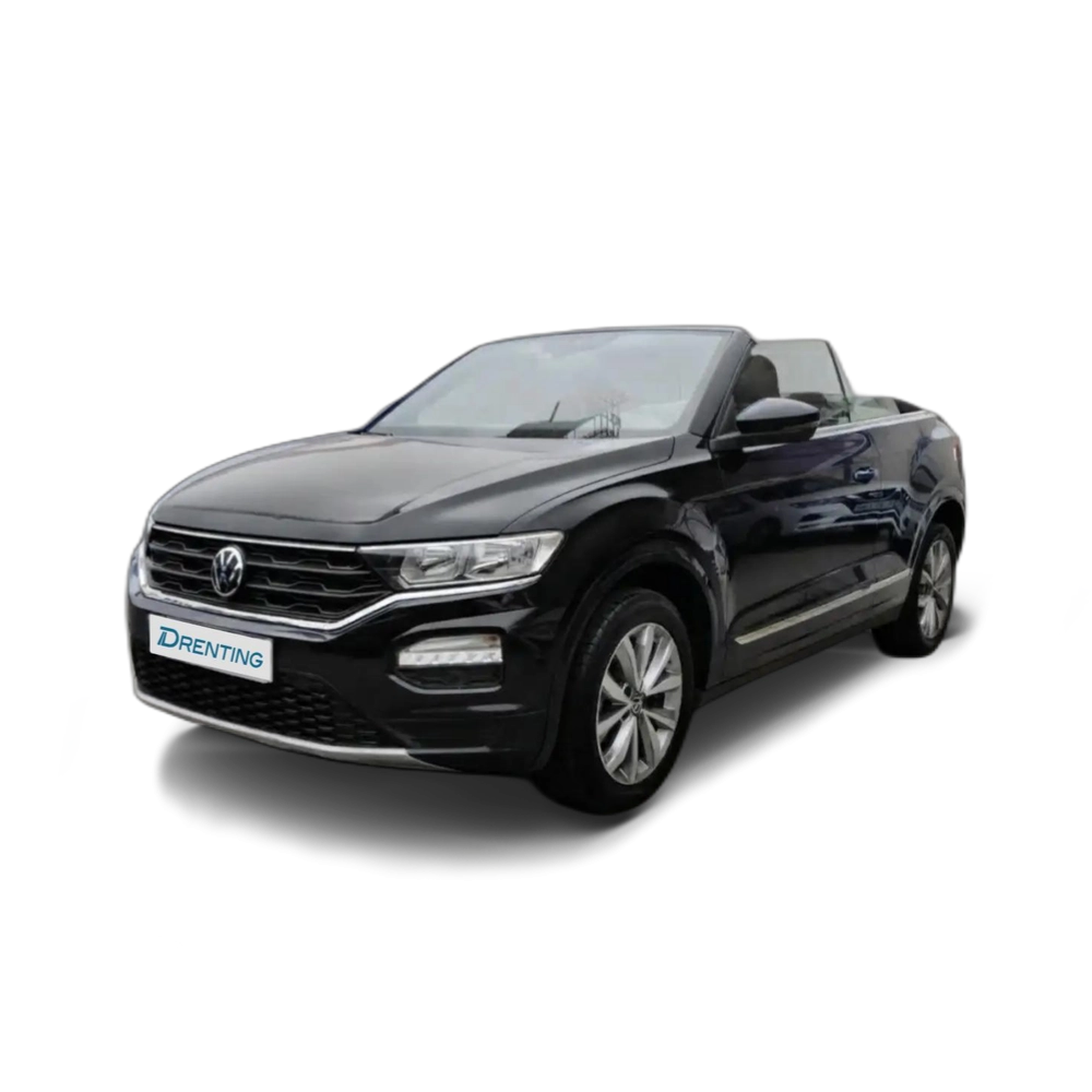 Renting Volkswagen T-Roc Cabrio 1.0 TSI Style 81kW Negro