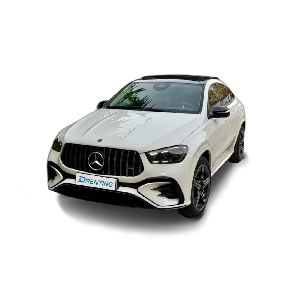Renting Mercedes-Benz GLE 350 Coupé 350de 4Matic Aut. Blanco