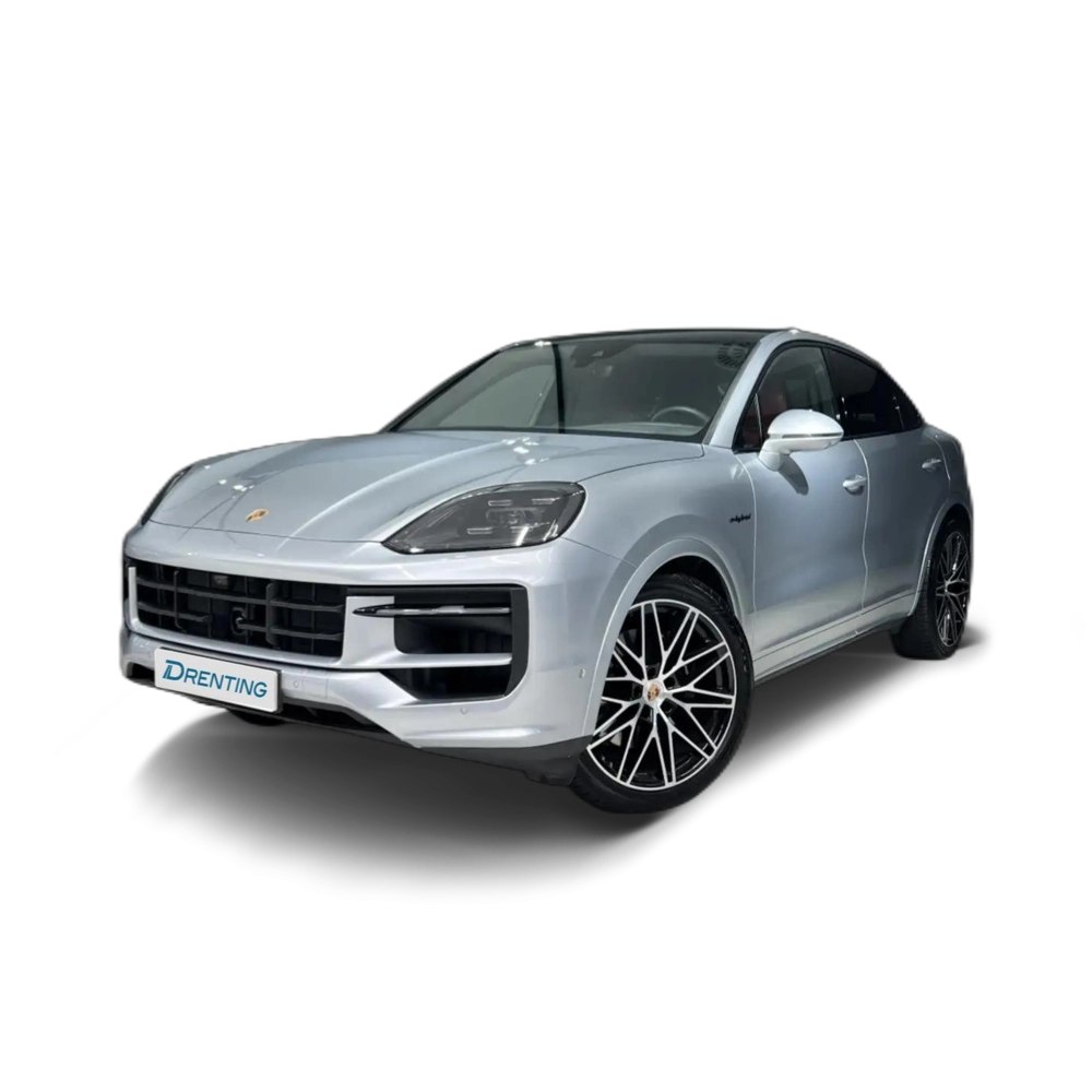 Renting Porsche Cayenne Coupé E-Hybrid Aut. Plateado