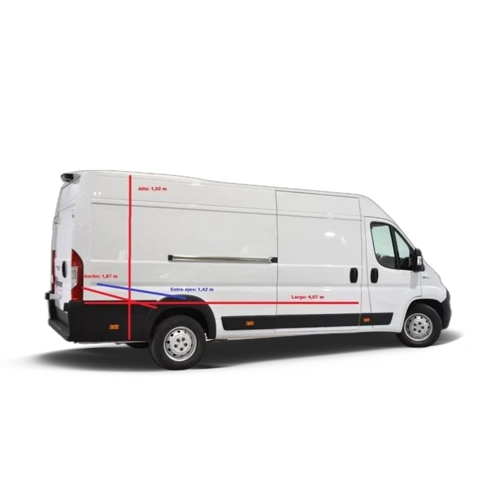 Fiat Ducato FURGÓN MAXI 3.5T L4H2 XL 2.2 MULTIJET 140 Blanco
