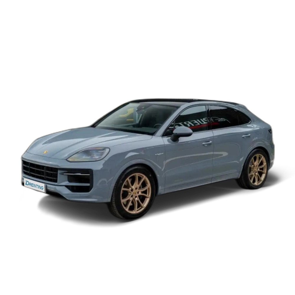 Renting Porsche Cayenne E-Hybrid Aut. Gris
