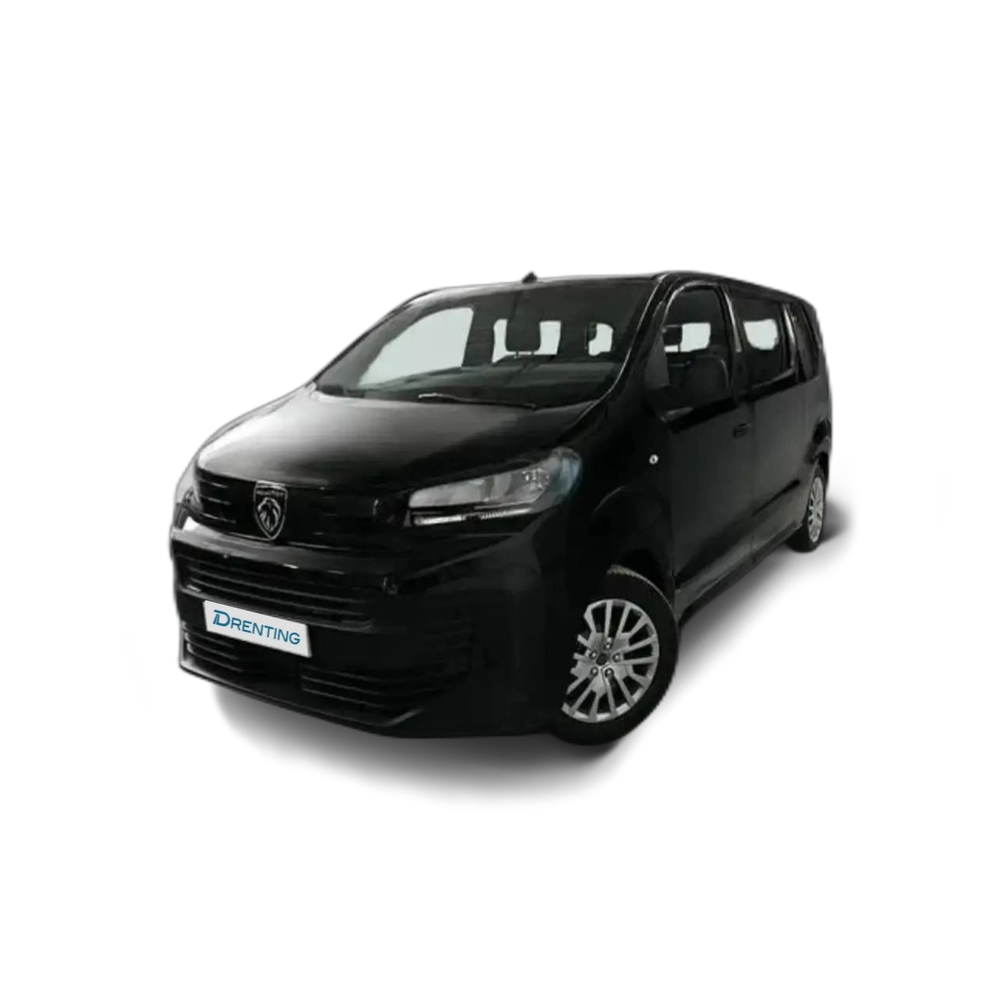 Renting Peugeot Expert 2.0 BlueHDI 180CV Standar EAT8 9 Plazas Negro