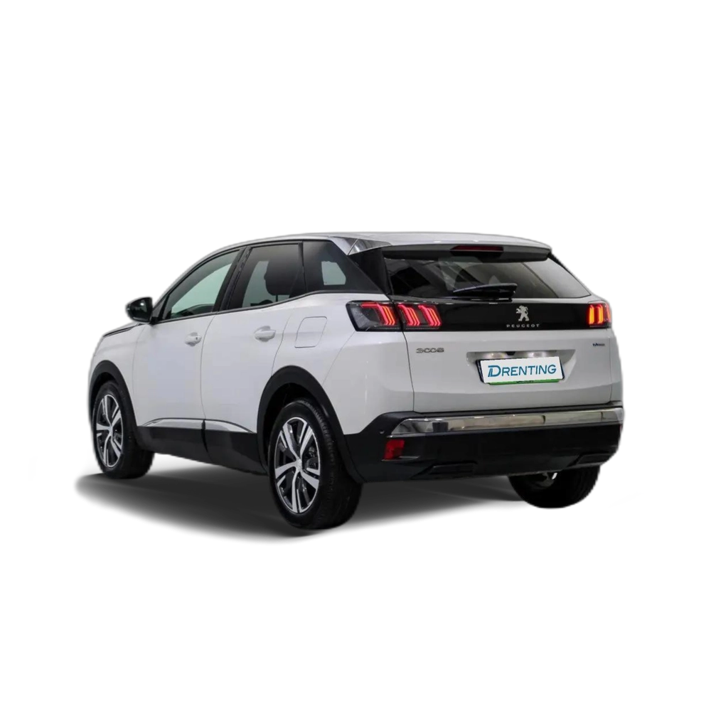 Renting Peugeot 3008 HYB PHEV 180 Allure Pack e-EAT8 Blanco 1 2