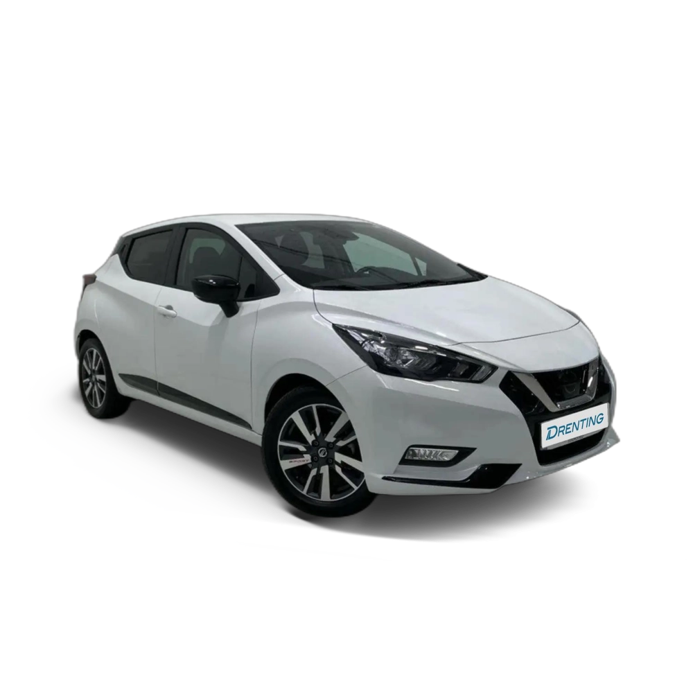 Renting Nissan Micra IG-T N-Desing Black 92 Blanco