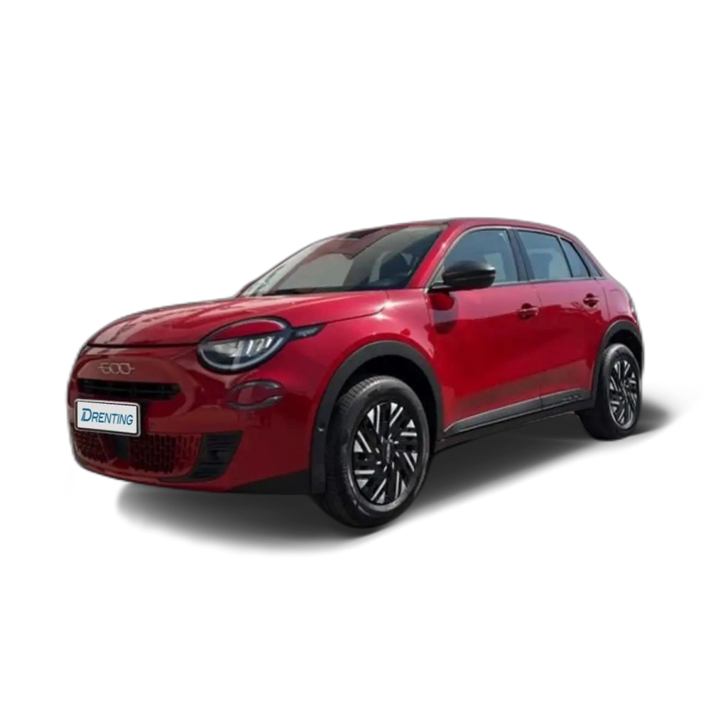 Renting Fiat 600 MHEV La prima 1.2 74kW (100CV) DDCT Rojo