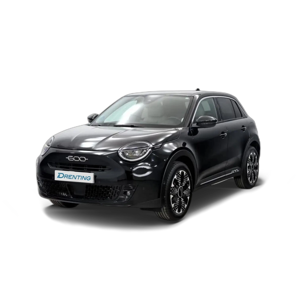 Renting Fiat 600 MHEV La prima 1.2 74kW (100CV) DDCT Negro