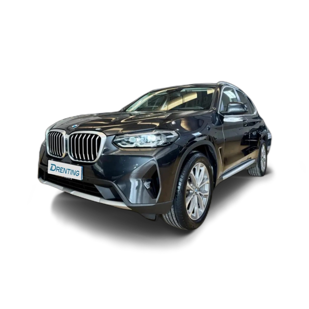 Renting BMW X3 sDrive 18dA xLine Gris