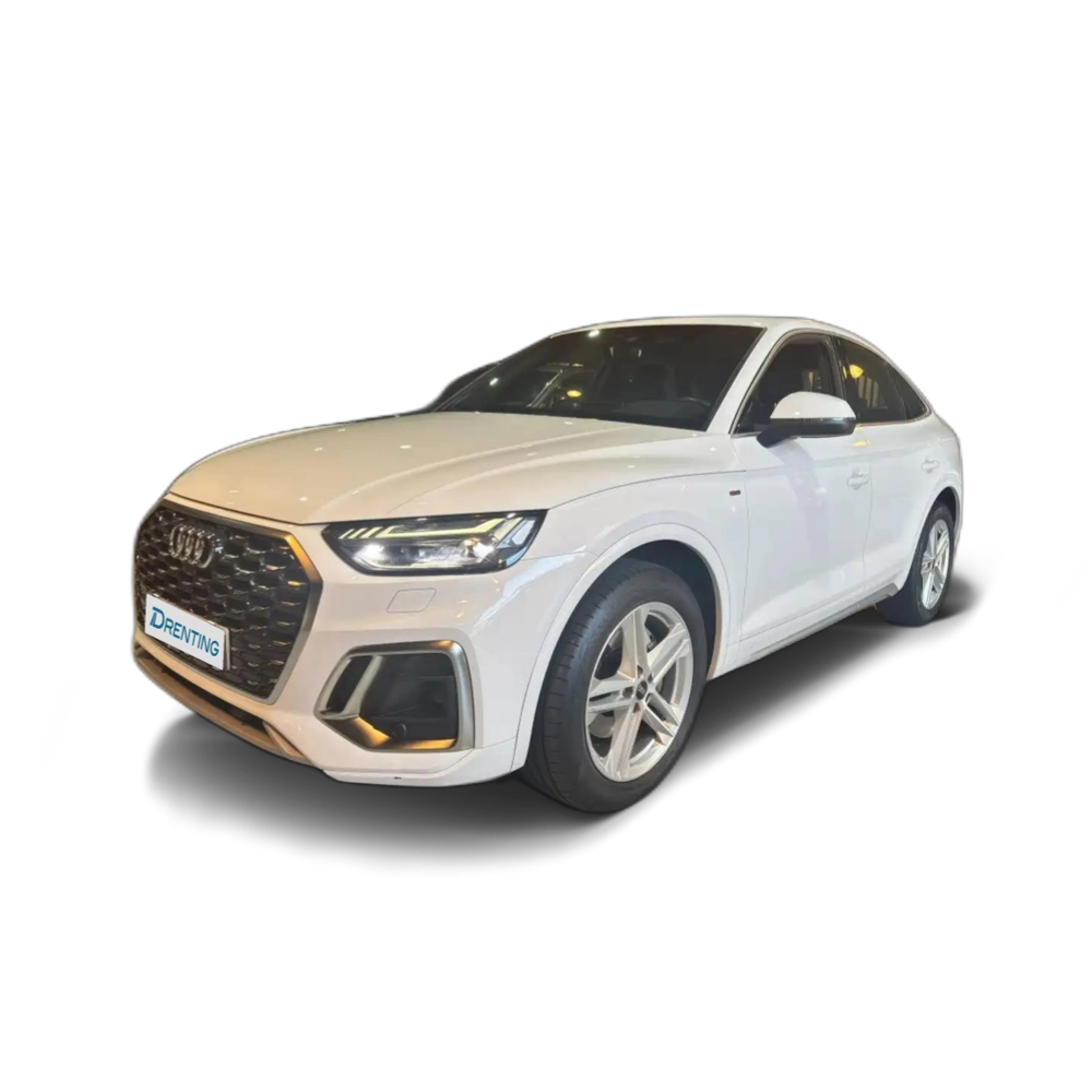 Renting Audi Q5 Sportback 35 TDI S line S tronic Blanco