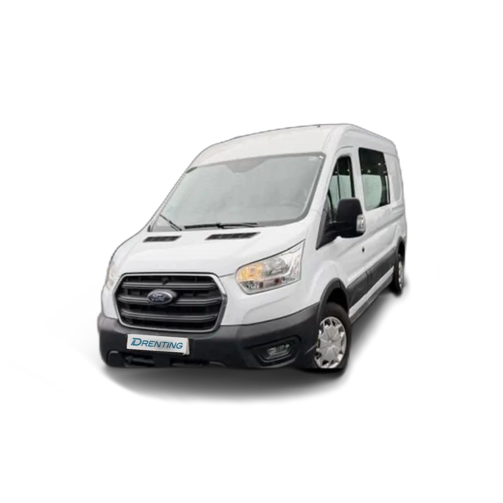 Renting Ford Transit 310 96KW L2H2 Mixta Trend MHEV Blanco