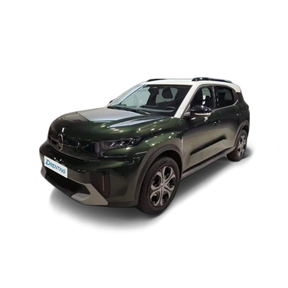Renting Citroen C3 Aircross Turbo 73kW (100CV) BVM6 Plus Verde