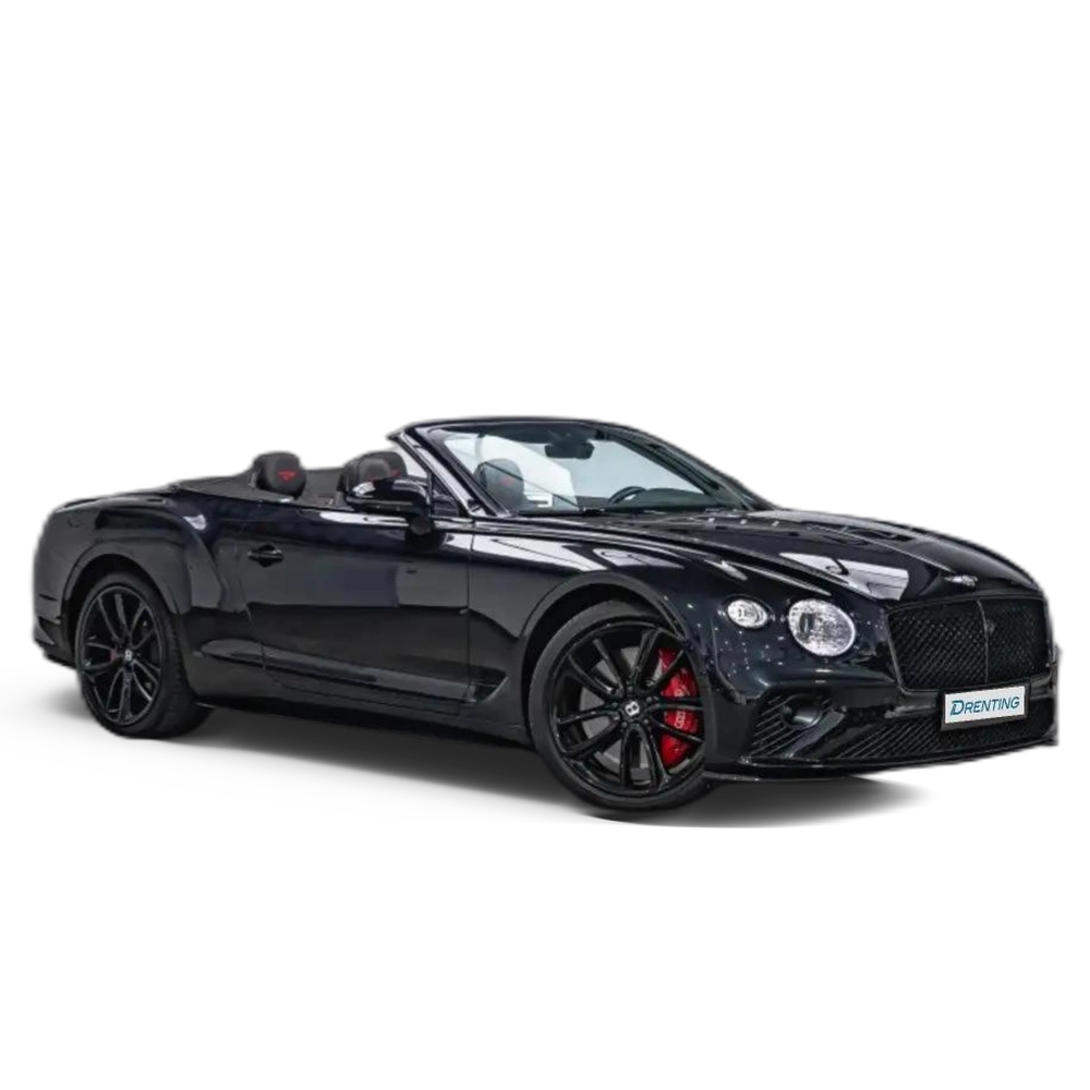 Renting Bentley Continental GT V8 Convertible Negro