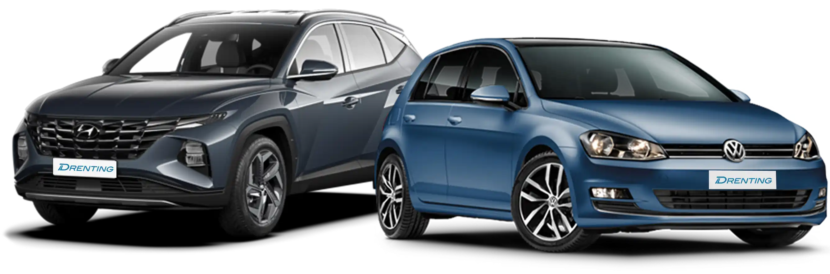 Hyundai Tucson y Volkswagen Golf Renting Ocasión